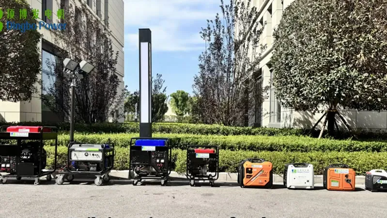 Мобильные осветительные мачты с бензиновым генератором мощностью 5 кВт