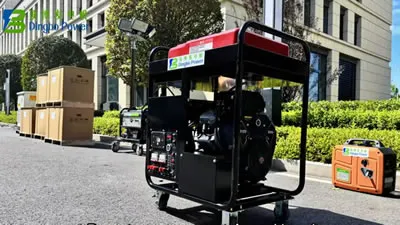 Инверторный бензиновый генератор открытого типа