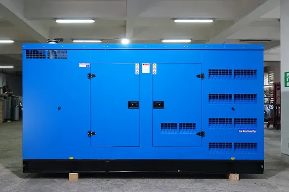 Дизельная электростанция в шумозащитном кожухе