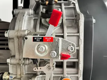 Дизельный генератор на открытой раме с воздушным охлаждением (один цилиндр)