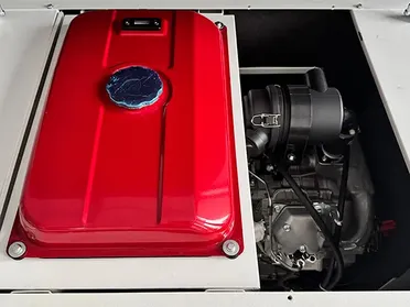 Дизельный бесшумный генератор с воздушным охлаждением (два цилиндра)