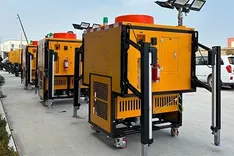 Автоматическая мобильная дренажная установка с функцией загрузки и выгрузки