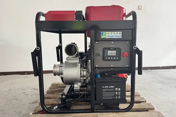 Бензиновая мотопомпа 4 дюйма/8 дюймов