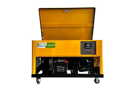 15kW-40kW Бензиновый бесшумный генератор с водным охлаждением (четыре цилиндра)