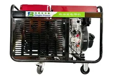 Дизельный сварочный генератор с воздушным охлаждением, 250A (один цилиндр)